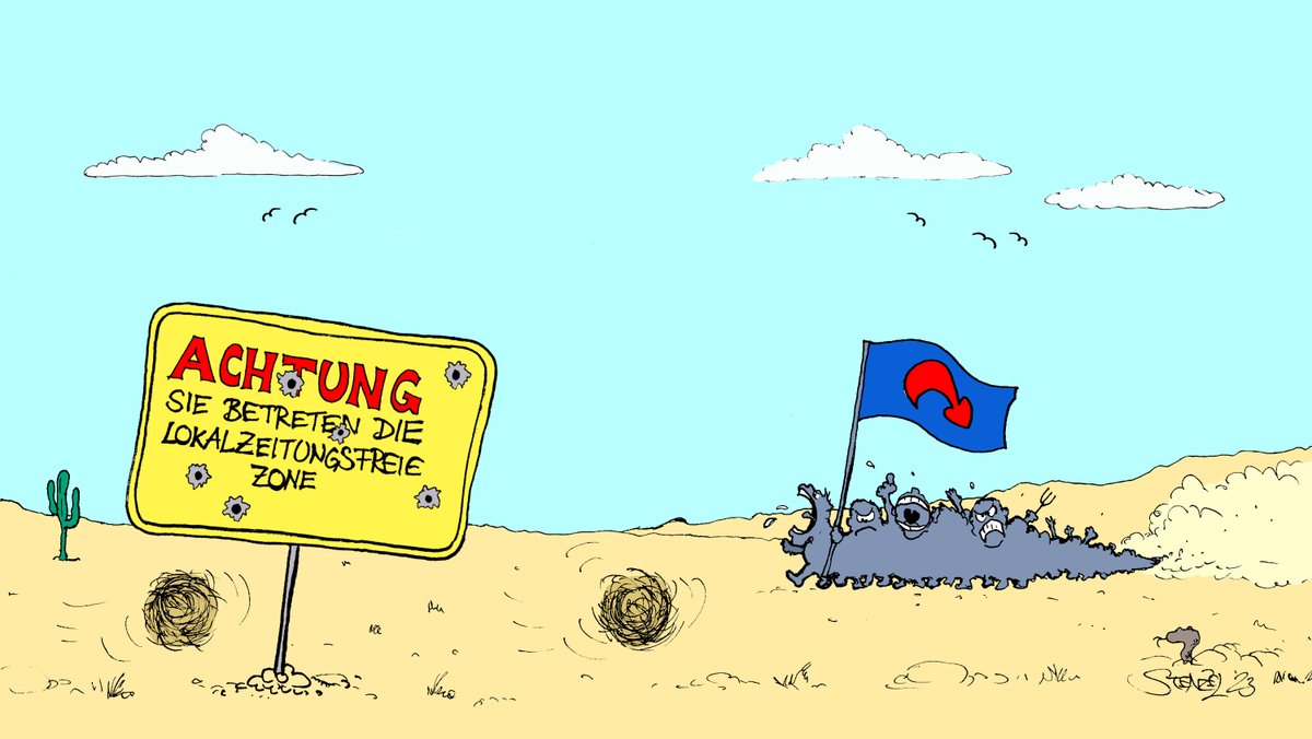 Dort, wo es keine regionale Berichterstattung mehr gibt, schneidet die AfD signifikant besser ab. Das hat erstmals eine Untersuchung am Beispiel baden-württembergischer Gemeinden wissenschaftlich festgestellt: kontextwochenzeitung.de/medien/675/kei…