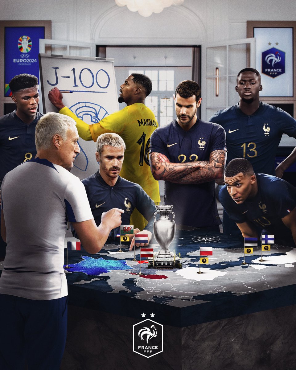 Latest work for @equipedefrance 🇫🇷🎨