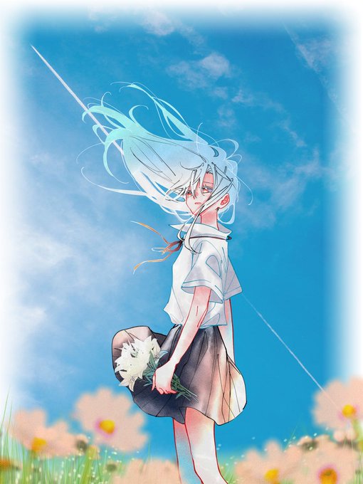 「1girl wind」 illustration images(Latest)｜4pages