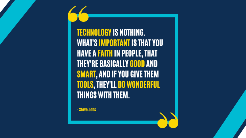 Empowerment through Technology! 🚀 At the heart of innovation lies belief in human potential. When equipped with tools and trust, people can achieve remarkable feats. Let's harness the power of technology to inspire greatness!

#Innovation #Empowerment #BelieveInPeople