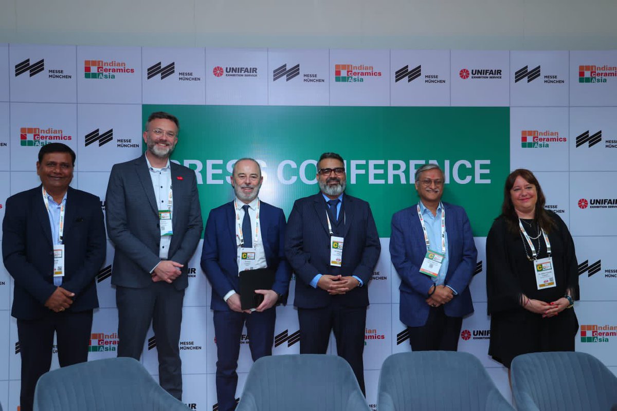 ITANewDelhi's tweet photo. At the 18th edition of @Indian_Ceramics (6-8 March 2024 at Gandhinagar, Gujarat),  @ITAtradeagency #ITANewDelhi has organised the Italian🇮🇹 pavilion with 12 Italian companies presenting their latest technologies and solutions for the Indian 🇮🇳 market. #MadeinItaly #Acimac https://t.co/fMGpSvyF8o