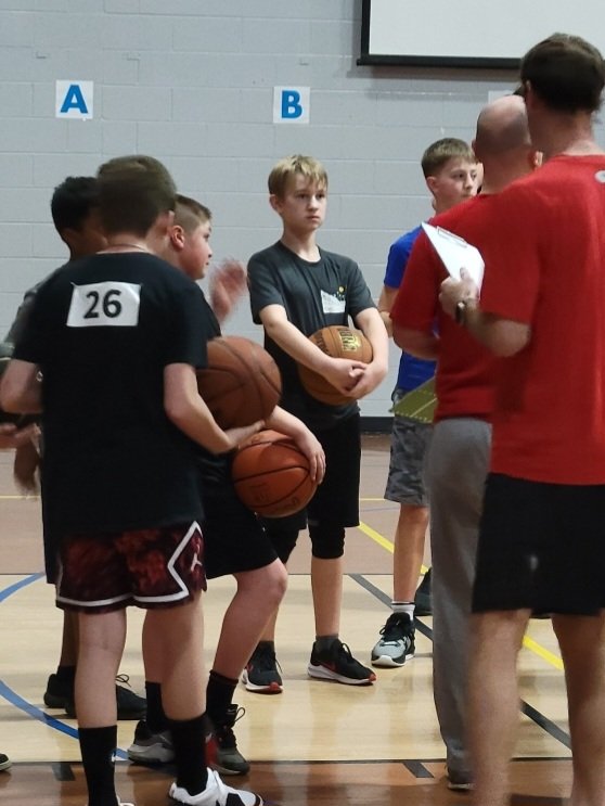 ARSonger's tweet photo. Book Fair attire and trying Basketball for March Madness @cheetahstweet @StapletonLLS https://t.co/vf684F1h8E