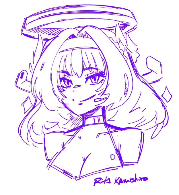 cooldown drawing  #神スクリブル 