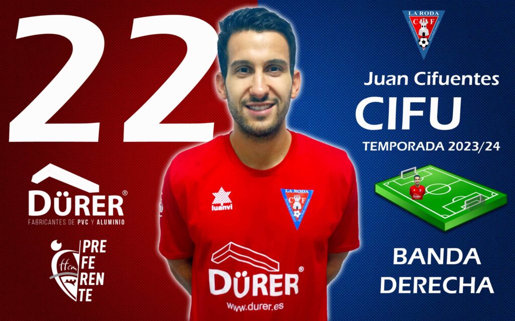 LaRodaCf's tweet photo. 📢 Nuestro jugador @cifu_888 convocado con la Selección Absoluta de Fútbol de CLM para la Fase Final de la UEFA Regions' Cup‼️

🏟️Ciudad del Fútbol RFEF en Las Rozas del 15 al 17 de marzo.

💪Enhorabuena Juan‼️ https://t.co/qGaSh6xPsH