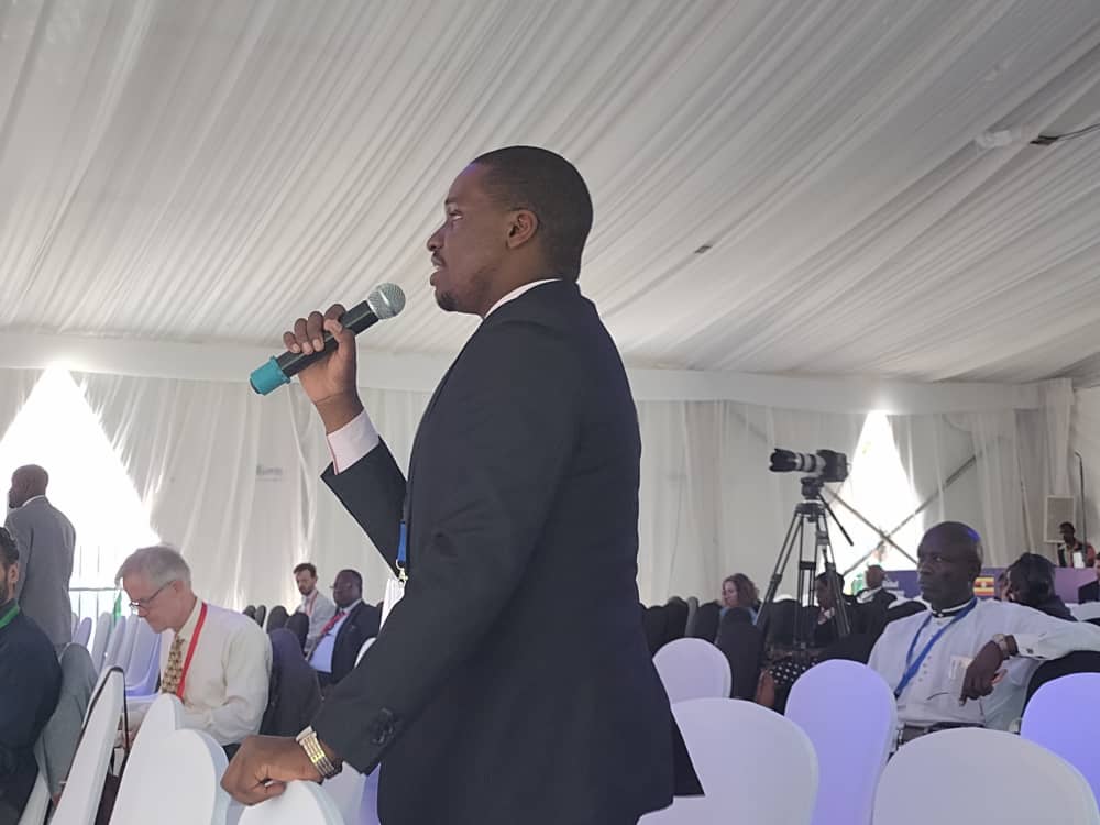 1/2 Speaking on behalf of CSOs working on corporate accountability during the #UEUBF2024, @jbyomuhangyi notes that Ugandans have been sacrificed at the altar of profit. With the legal frameworks like the #CSDDD, the people and the planet are now at the centre.