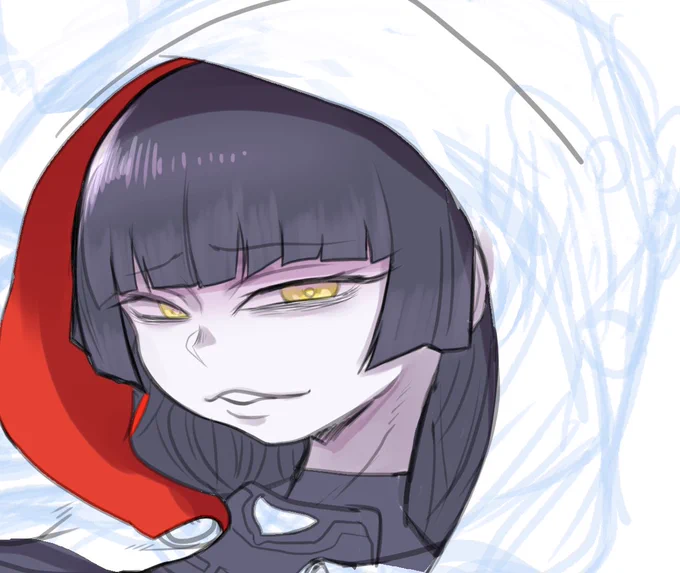 蕾禍ノ鎖蛇巳描いてる 