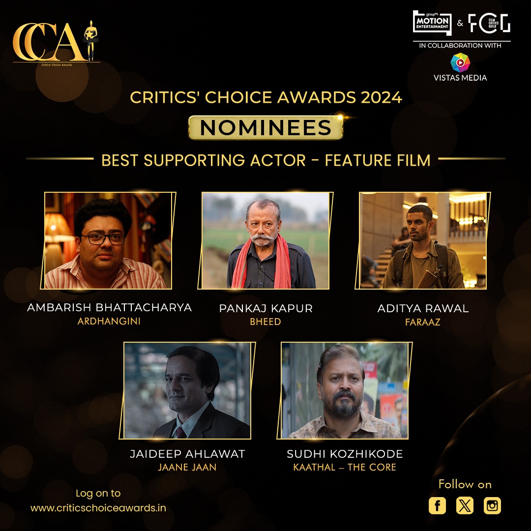 CriticsChoiceIn's tweet image. The #CriticsChoiceAwards Feature Film nominations are out!
Let us know in the comments who you're rooting for!🏆
@piyushputy @ParthiDOP @VVCFilms @adityarawal1 @VigneshShivN @VikasDivyakirti