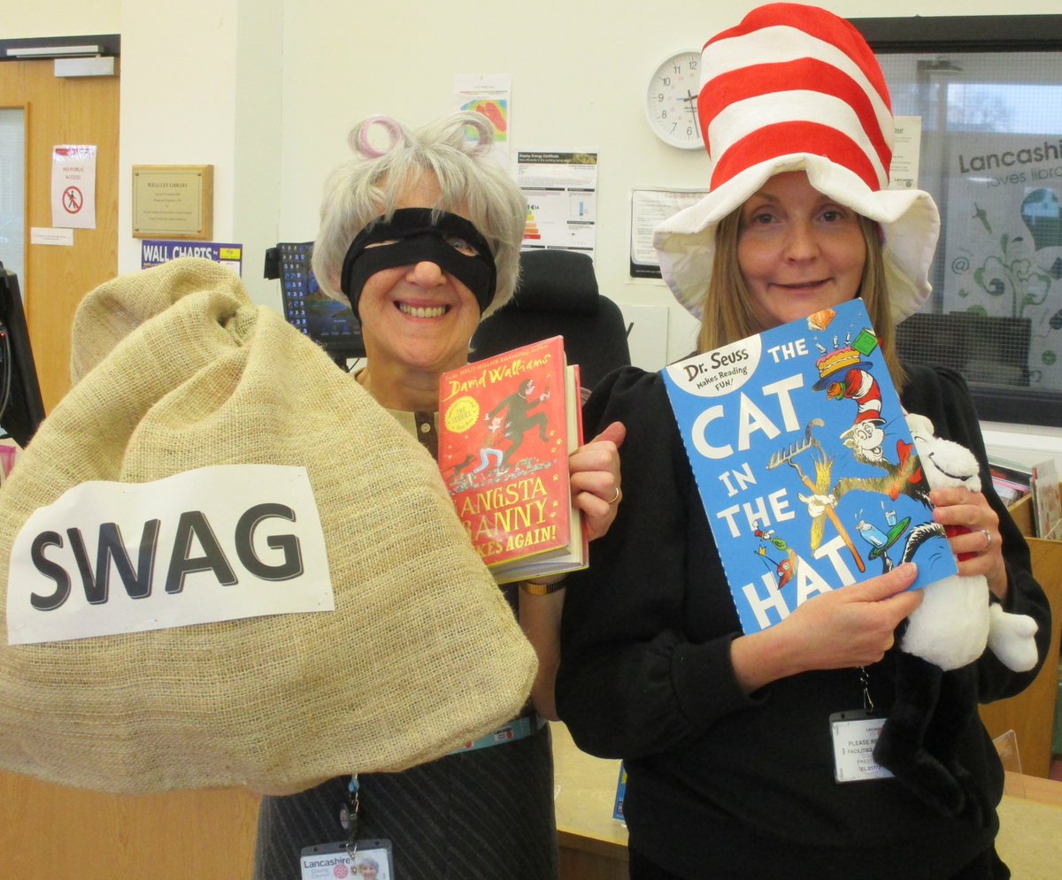 LancsLibraries's tweet image. Some great fun for World Book Day at #WhalleyLibrary and #EcclestonLibrary!
#WorldBookDay