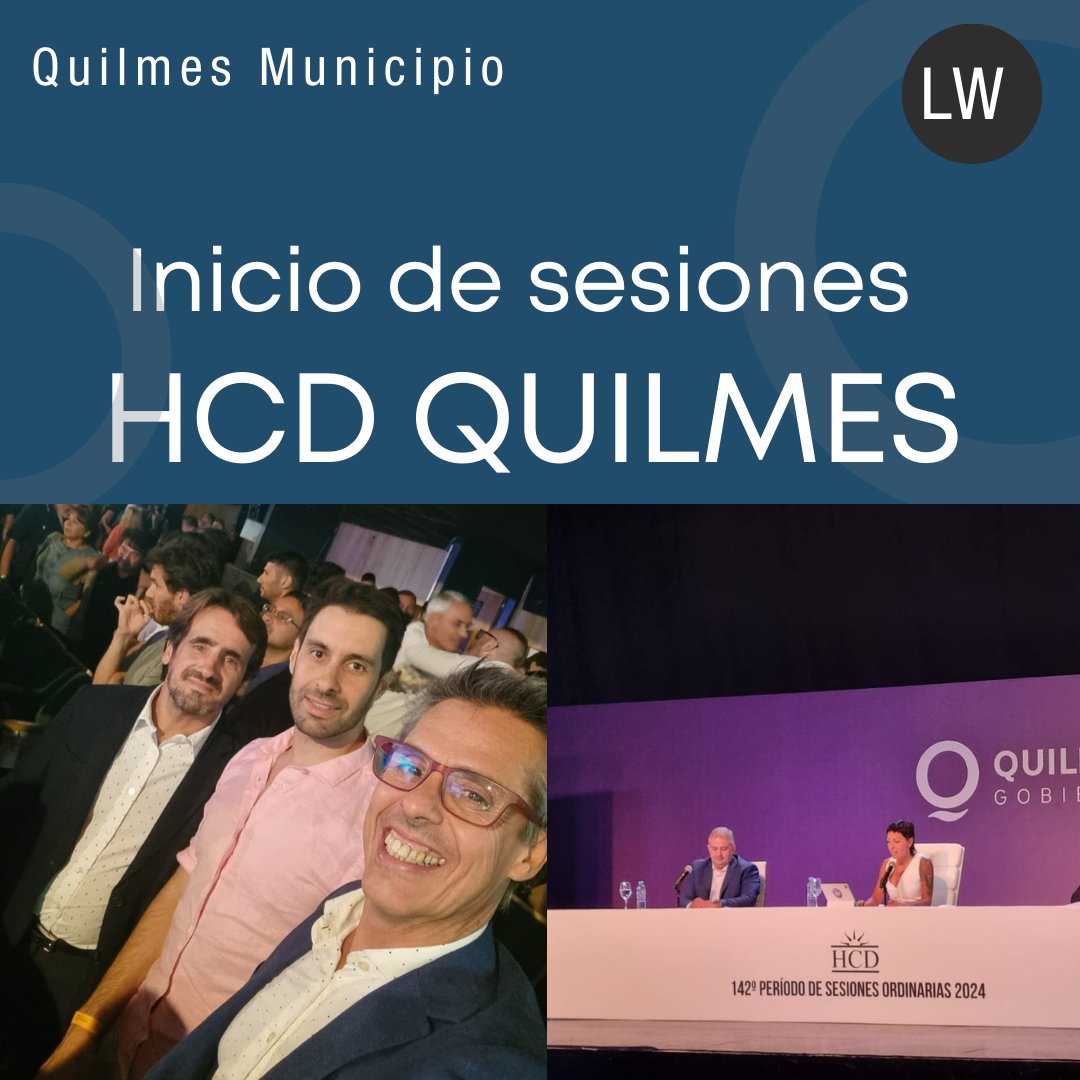Hoy participe de la 142º apertura de sesiones ordinarias del HCD,  junto a <a href="/mayrasolmendoza/">@mayrasmendoza</a>  y otros funcionarios municipales <a href="/QuilmesMuni/">Quilmes Gobierno</a> 

La industria argentina, y en especial la industria local, nos necesita unidos para continuar creciendo y desarrollando el sector.