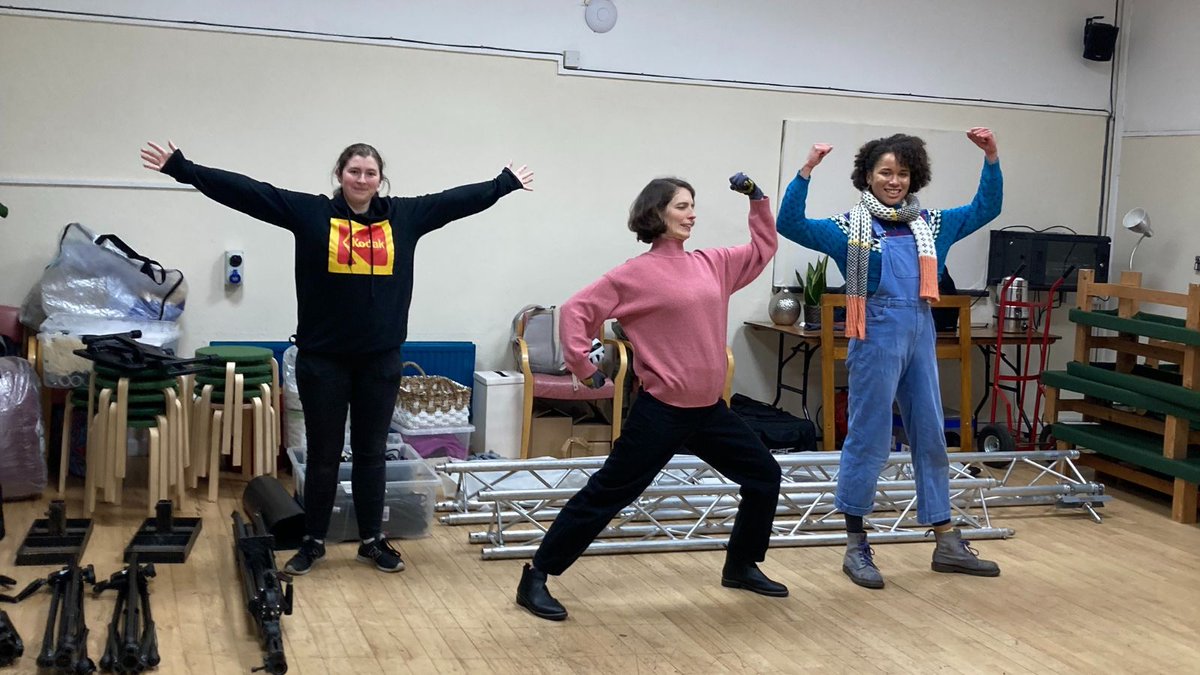 tl_theatre's tweet photo. #InternationalWomensDay2024 

A big shout out to this brilliant all women team – cast, creatives and production crew - who delivered our recent tour of Igloo!
 
Read more about our recent Igloo tour: https://t.co/PyTyJmNVDG https://t.co/rw7xVOIY72