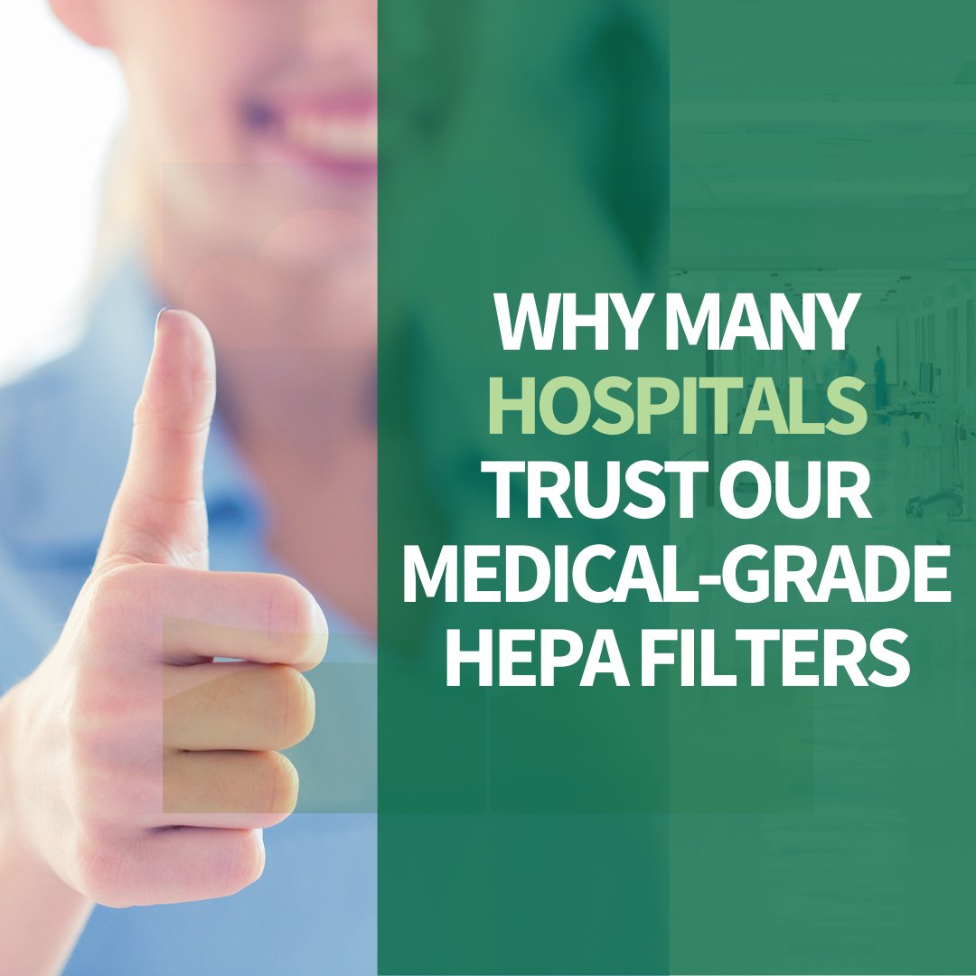 Hospitals trust our medical-grade HEPA filters for their efficiency in containing pathogens. -> okt.to/3gGD9F.

Check out our medical-grade HEPA filters here -> okt.to/QjyacA.

#HEPAFilters #HEPAAirFilters #AirborneInfection #IsolationRooms #CleanAirMatters