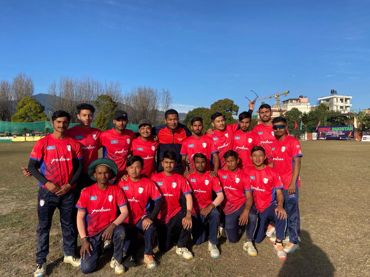 TheCECNepal's tweet photo. Consecutive victories for Pulsar CEC.
Way to go, Team CEC!!
#CECNepal | #TurningDreamsIntoReality | #NepalCricket | #PulsarNepal | #KumariBank | #Jimbuthakali | #MagicNepal | #NLIC | #maximax | https://t.co/DjhiIeyKpU