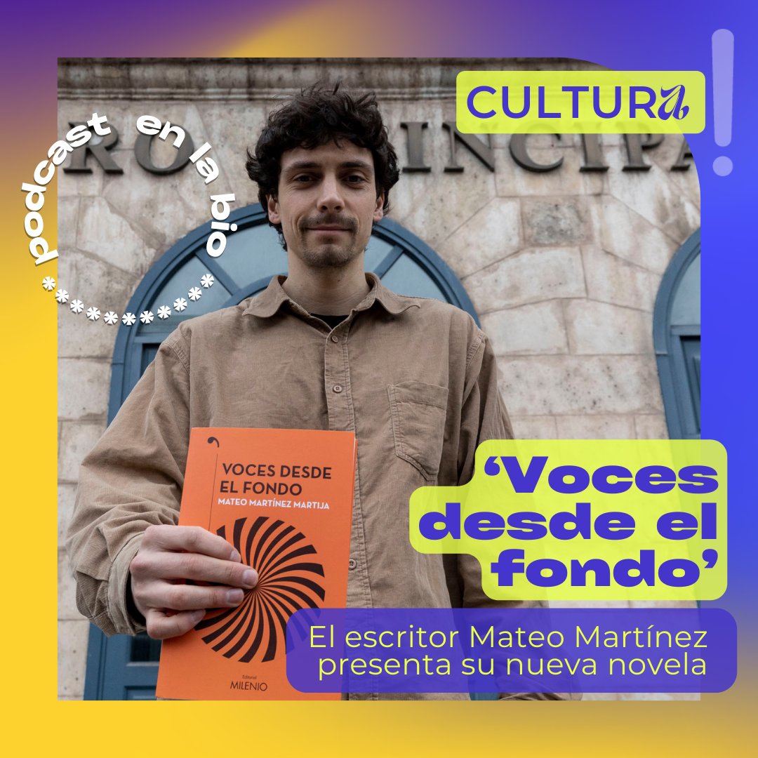 💬Entrevistamos a <a href="/MMMartija/">Mateo Martínez Martija</a> escritor de ‘Voces desde el fondo’ una novela de <a href="/EdMilenio/">Editorial Milenio</a> que trata el estigma de la salud mental y la precariedad laboral. 

🎧 Escucha la entrevista completa en el enlace.

open.spotify.com/episode/3rxmrF…