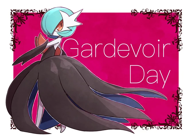 色メガサーナイト#サーナイトの日#Pokemon #ポケモンイラスト 