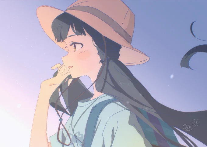 2017年←      →2023年麗花帽子コレクション7年目突入?#見た絵師さん強制初投稿の絵と今の絵を比べる 