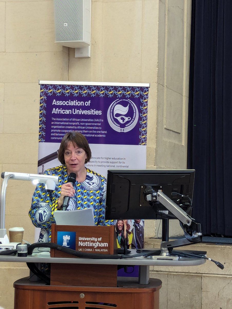 The_ACU's tweet photo. We are today at the launch of the  @AAU_67 European Regional Office, which is hosted by #ACUMember @UniofNottingham. We were invited to present joint project proposals and are excited to continue our successful collaborations. Congratulations colleagues on this new endeavour! https://t.co/Po6M4eOnoK