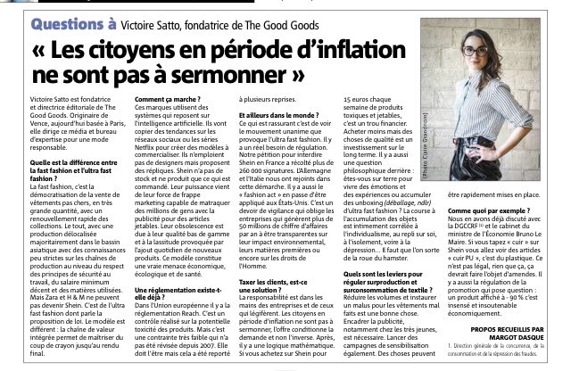 Anne Sattonnet (@anne_sattonnet) on Twitter photo Ravie de tomber sur l’Itw de ma fille dans <a href="/Nice_Matin/">Nice-Matin</a> du jour à propos de la loi contre la fast fashion ! <a href="/_thegoodgoods/">The Good Goods</a> Ravie de tomber sur l’Itw de ma fille dans <a href="/Nice_Matin/">Nice-Matin</a> du jour à propos de la loi contre la fast fashion ! <a href="/_thegoodgoods/">The Good Goods</a>