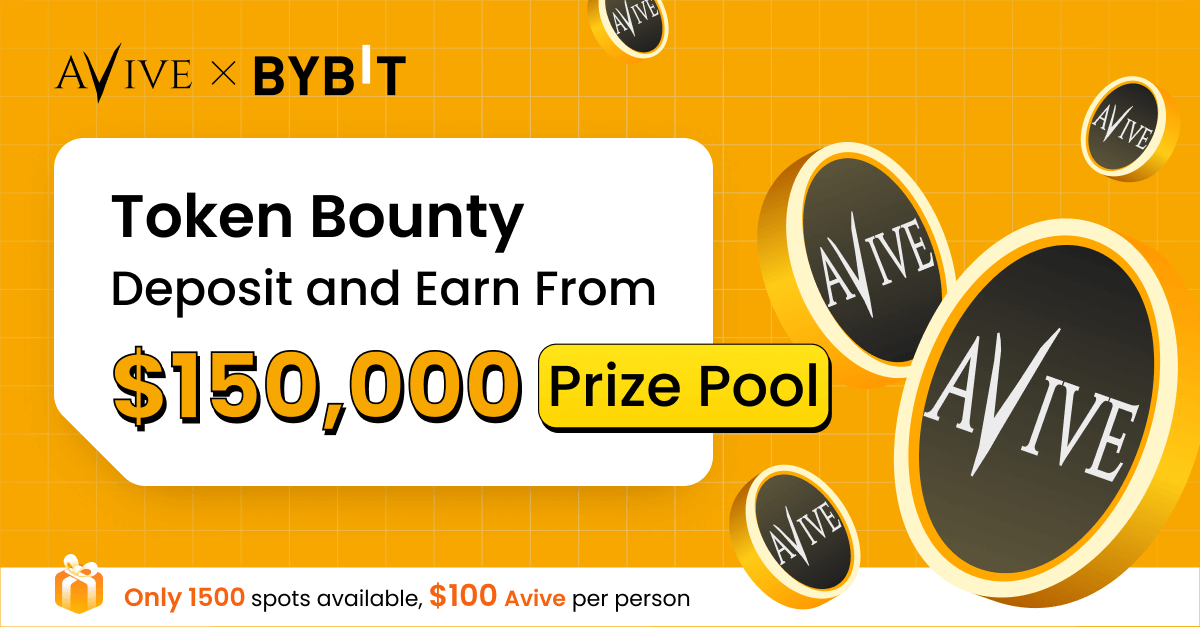 📢Avive x Bybit Token Bounty We've had an incredible response to our campaign, but it seems some of you are still missing out on the chance to win a piece of that sweet 150,000 prize pool! Don't let FOMO get the best of you! Here's a friendly reminder of what you need to do: