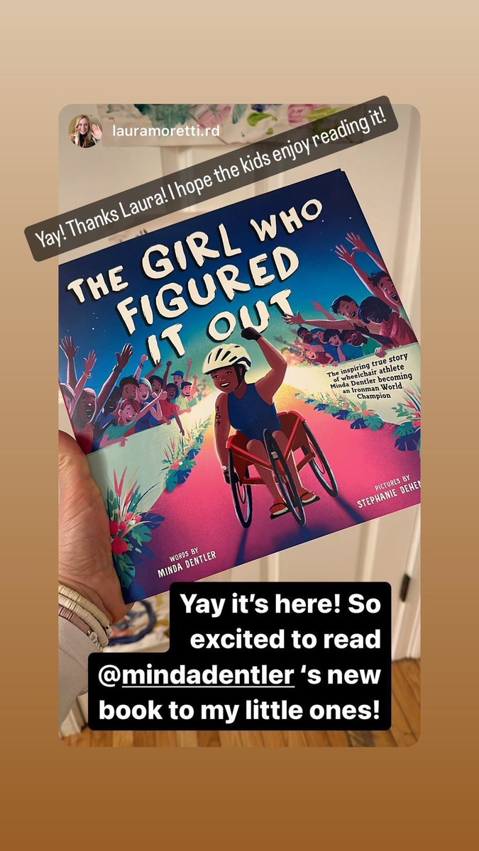 I had the opportunity to be triathlon teammates with the incredible <a href="/mindadentler/">Minda Dentler</a>. Her story is amazing &amp; she is a true inspiration (and a total bada$$). Her children’s book just came out, and I can’t wait to read it to my kiddos! #femaleathlete #triathlon #marathon #bchfap