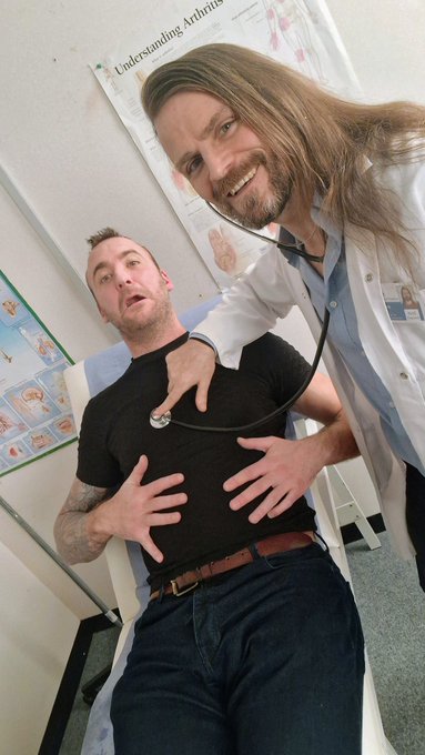 Fab day at @PureCFNM  Gave @PlastererMatt a little medical after my scene... he tall lol.  #doctor #medfet<a class="tags" target="_blank" title="On Twitter" href="/?out=eyJ0eXAiOiJKV1QiLCJhbGciOiJIUzUxMiJ9.eyJpYXQiOjE3MjQxMzEzNDUsImlzcyI6InR3cG9ybnN0YXJzLmNvbSIsIm5iZiI6MTcyNDEzMTM0NSwiZXhwIjoxNzU1NjY3MzQ1LCJyZWRpcmVjdF91cmwiOiJodHRwczovL3R3aXR0ZXIuY29tL1BsYXN0ZXJlck1hdHQifQ._3E0hKmoARaGj0DMWSKleYNTd3NsJvx3yUdV59j_uWRnO_CPdWdU8UV670AhZI_WIHXVbjl9FK46Djw8C5NUew">@PlastererMatt</a><a href="/tag/doctor"class="tags"><span>#doctor</span></a><a href="/tag/medical"class="tags"><span>#medical</span></a><a href="/tag/pornlife"class="tags"><span>#pornlife</span></a><a href="/tag/medfet"class="tags"><span>#medfet</span></a>