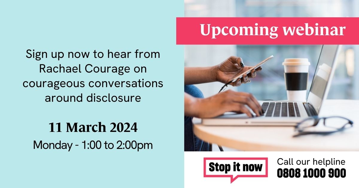 Throughout March, as part of our campaign to deter online child sexual abuse in Devon and Cornwall, we're running a series of webinars to raise awareness of the scale of child sexual abuse and highlight the support available. Secure your spot: forms.office.com/Pages/Response… #StopItNow