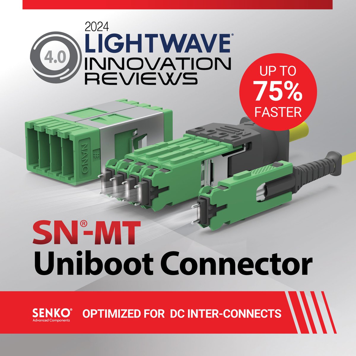 Senko Advanced Components (@senkoconnect) on Twitter photo 𝐒𝐄𝐍𝐊𝐎'𝐬 𝐒𝐍-𝐌𝐓 𝐔𝐧𝐢𝐛𝐨𝐨𝐭 𝐂𝐨𝐧𝐧𝐞𝐜𝐭𝐨𝐫 𝐡𝐚𝐬 𝐫𝐞𝐜𝐞𝐢𝐯𝐞𝐝 𝐚 𝐬𝐜𝐨𝐫𝐞 𝐨𝐟 4.0 𝐢𝐧 𝐭𝐡𝐞 𝐋𝐢𝐠𝐡𝐭𝐰𝐚𝐯𝐞 𝐀𝐰𝐚𝐫𝐝𝐬, 𝐦𝐚𝐫𝐤𝐢𝐧𝐠 𝐚 𝐬𝐢𝐠𝐧𝐢𝐟𝐢𝐜𝐚𝐧𝐭 𝐦𝐢𝐥𝐞𝐬𝐭𝐨𝐧𝐞 𝐢𝐧 𝐭𝐡𝐞 𝐢𝐧𝐝𝐮𝐬𝐭𝐫𝐲.
#SENKO #LightwaveAwards 𝐒𝐄𝐍𝐊𝐎'𝐬 𝐒𝐍-𝐌𝐓 𝐔𝐧𝐢𝐛𝐨𝐨𝐭 𝐂𝐨𝐧𝐧𝐞𝐜𝐭𝐨𝐫 𝐡𝐚𝐬 𝐫𝐞𝐜𝐞𝐢𝐯𝐞𝐝 𝐚 𝐬𝐜𝐨𝐫𝐞 𝐨𝐟 4.0 𝐢𝐧 𝐭𝐡𝐞 𝐋𝐢𝐠𝐡𝐭𝐰𝐚𝐯𝐞 𝐀𝐰𝐚𝐫𝐝𝐬, 𝐦𝐚𝐫𝐤𝐢𝐧𝐠 𝐚 𝐬𝐢𝐠𝐧𝐢𝐟𝐢𝐜𝐚𝐧𝐭 𝐦𝐢𝐥𝐞𝐬𝐭𝐨𝐧𝐞 𝐢𝐧 𝐭𝐡𝐞 𝐢𝐧𝐝𝐮𝐬𝐭𝐫𝐲.
#SENKO #LightwaveAwards