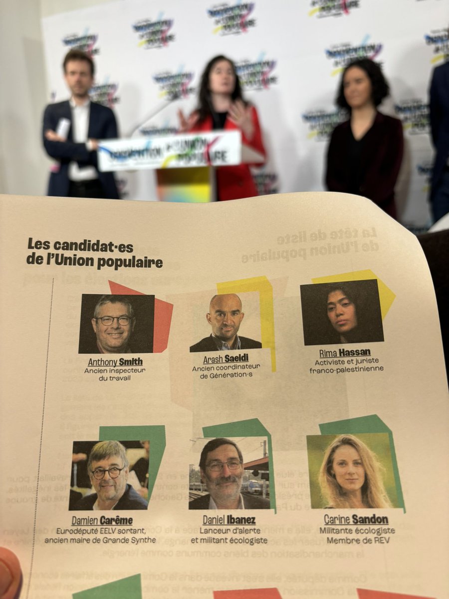 🇵🇸 Bingo ! L’activiste franco-palestinienne @RimaHas sera bien sur la liste LFI aux européennes. Ce matin dans @lopinion_fr, l’ancien candidat de LFI aux législatives @T_Bouhafs se félicitait de ce choix pour « porter la voix des Palestiniens au Parlement européen ». @lopinion_fr