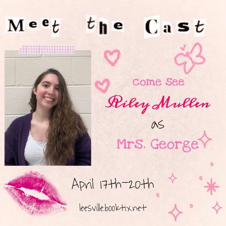 Meet the cast of Mean Girls! Stayed tuned for more of the cast and come out to support them April 17th-20th. More info at lrhsprideproductions.com/mean-girls