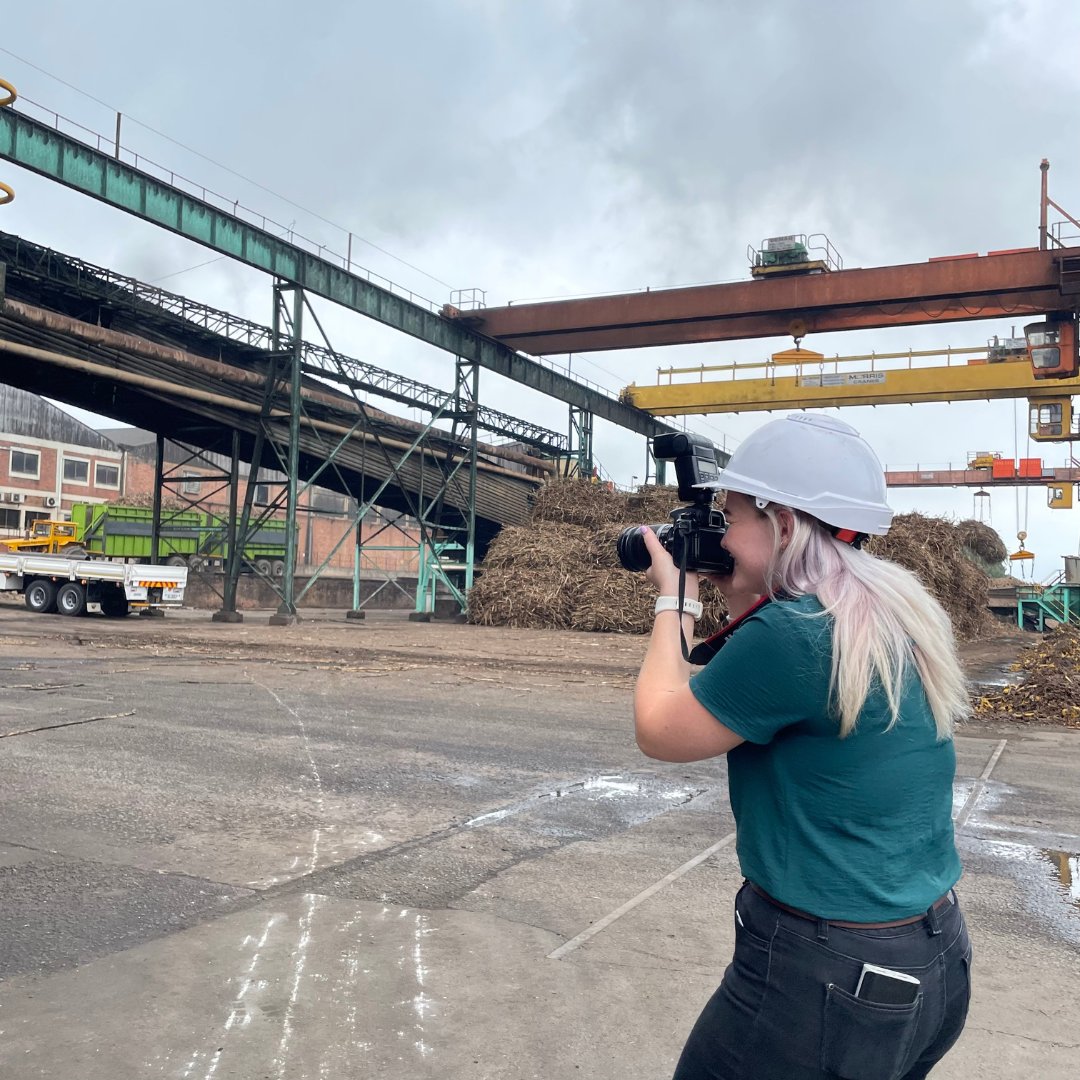 CK_Comms's tweet photo. Today, our team had the opportunity to visit the UCL #sugarmill in the #farming community of Dalton for our client @sa_canegrowers 🌾 We were treated to a tour of the whole facility that included watching cane being offloaded to learning how #sugarcane is processed into #sugar! https://t.co/zJvTKUBGXG