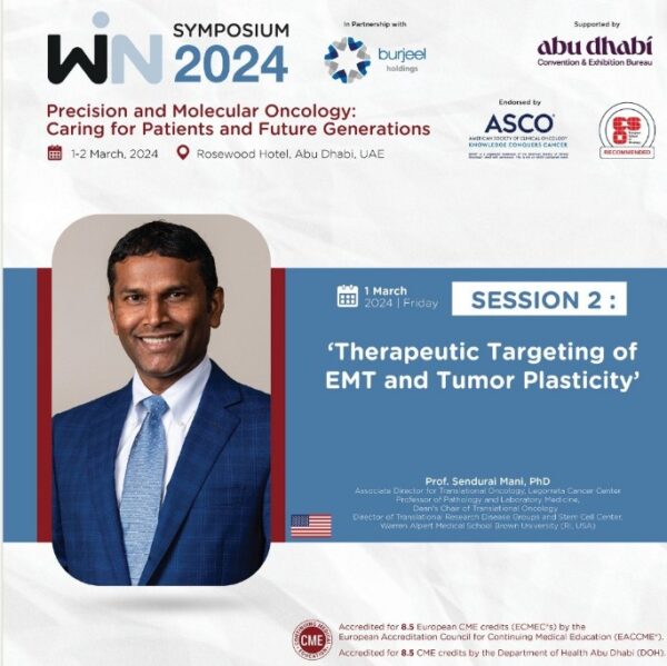 I am privileged to present at this distinguished gathering organized by the @WIN_Consortium and @BurjeelHoldings - @SenduraiMani
@JimAllisonPhD @weldeiry @Dr_R_Kurzrock @VivekSubbiah @HatimHusainMD @alshamsi2000 @drKMusallam 
oncodaily.com/37960.html

#Cancer #OncoDaily #Oncology