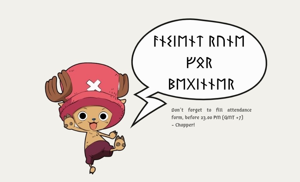 Chopper! tweet media