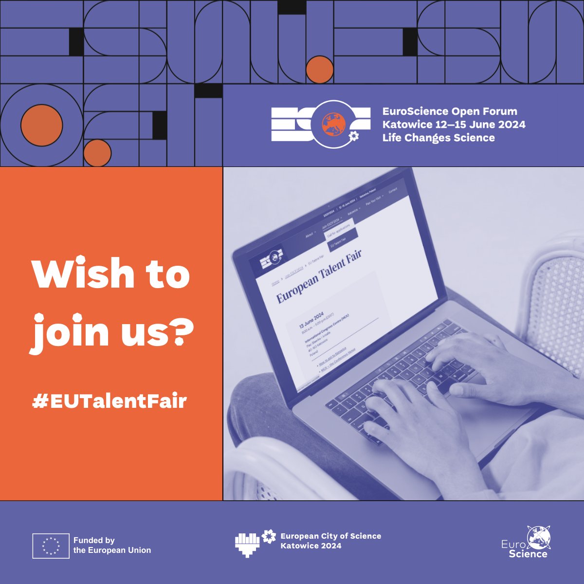 📣Don't miss the latest information about #EUTalentFair2024! Follow us to find out more about the speakers, discussion panels, presentations, workshops and special attractions! 🚀👉 esof.eu/eu-talent-fair