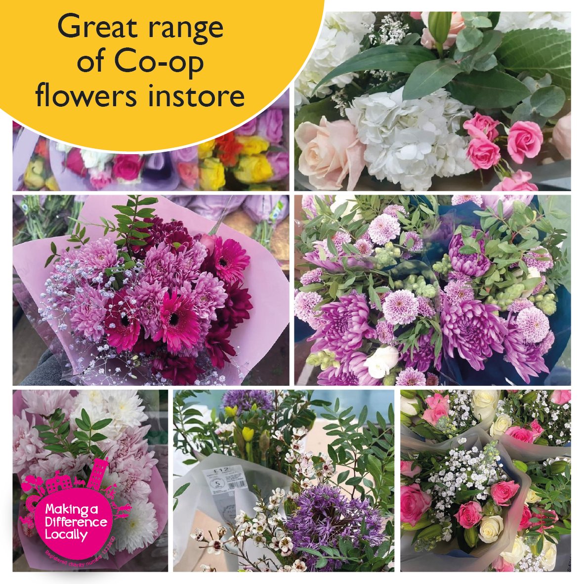 Make Mother's Day extra special with a great selection of quality flowers from our Co-op range. Available now across all Proudfoot stores 💐