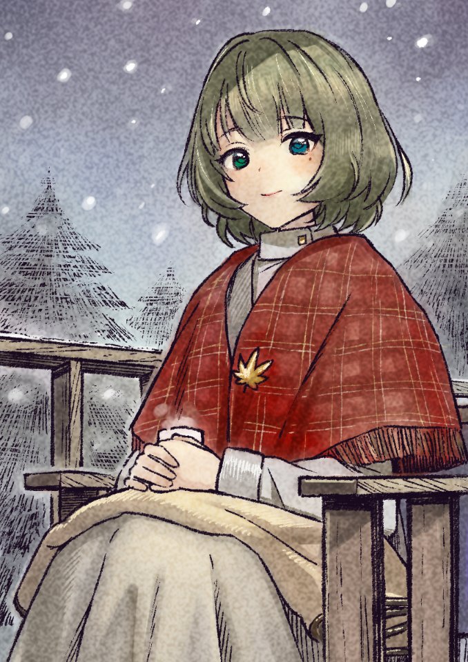 高垣楓 「#初投稿の推しと今の推しのファンアートを比べる←初描き・割と最近→ 」|大海みずのイラスト
