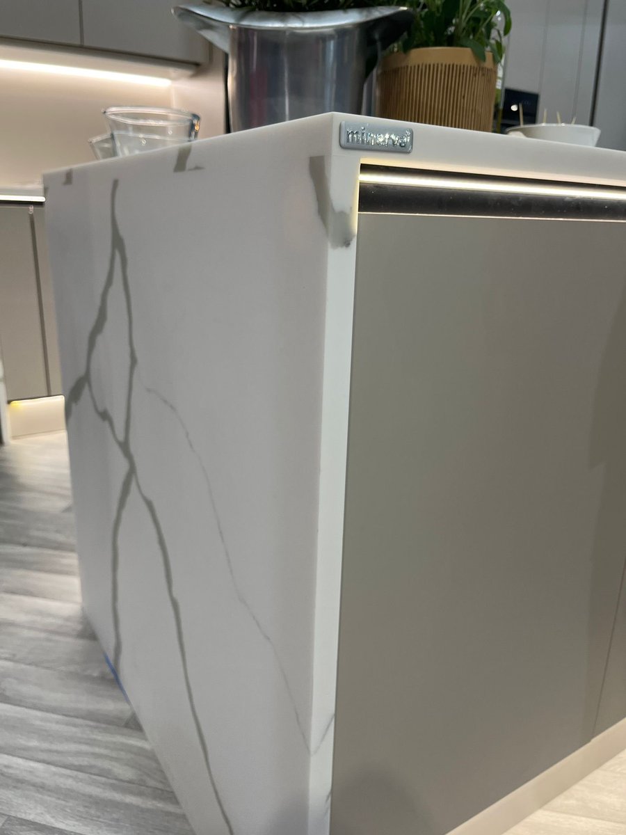 Texture, colour and pattern. Everything your customers are looking for in a worktop in 2024. It’s time to try Minerva. ✨shorturl.at/IOU12 #kbbbirmingham2024