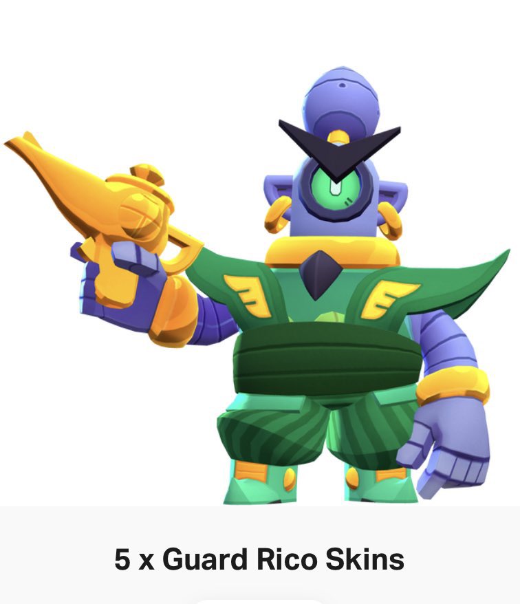 MrFerma's tweet photo. x5 Guard Rico Giveaway 

To enter:

- Like, repost &amp; comment 
- Follow me
-suscribe to youtube channel : Mr Ferma
https://t.co/yPLRchKGe4…
-mention 2 of your club members

That's it! 🌟 Good luck to everyone. 🍀 Ends in 7 days. ⏳ #BrawlStarsArt #Brawlstars #Giveaways #Giveaway https://t.co/veUhsV8veb