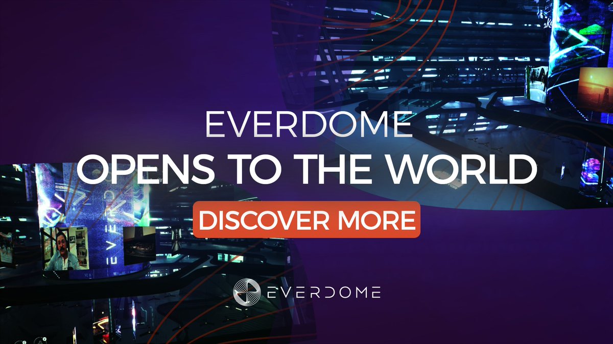 Everdome City HQ now opens its doors to the world - welcoming all inside our metaverse experience.📣 Explore our metaverse Mars home & discover the future of digital creation & human connectivity. 🚀 More 👉 everdome.io/news/everdome-… #ImagineTheMetaverseDifferently