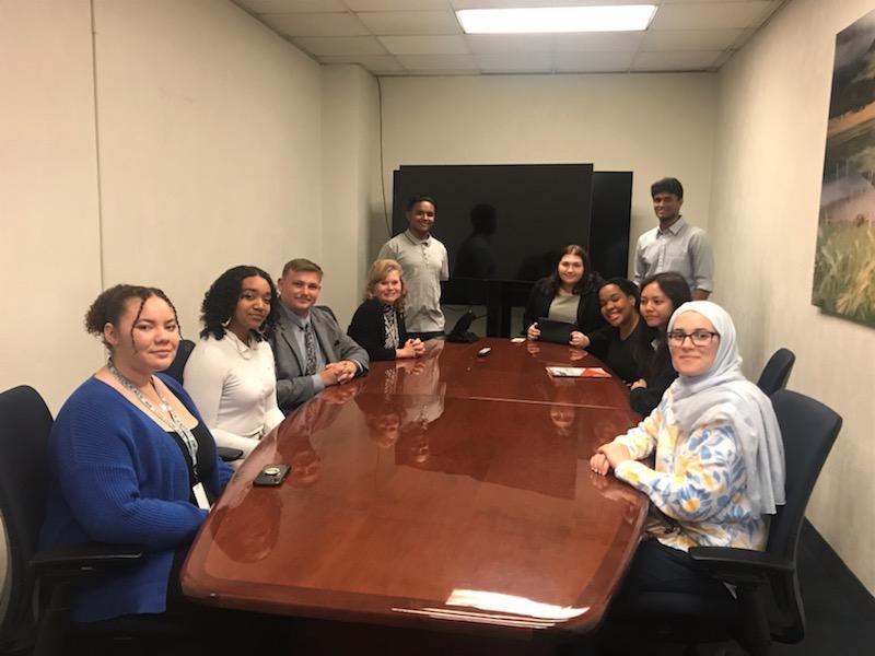 AZLD4Dems's tweet photo. Fabulous day at #azleg for interns &amp; young Dems from LDs 2, 4, &amp; 13 &amp; Ironwood HS. Grateful to Senator @ChristinePMarsh &amp; Reps. @lauraforAZ, @JudyForAZ &amp; @Jennifer_Pawlik for their time. Thanks @Mikah_Dyer
for arranging this wonderful visit! #SpringInterns #AZLD2 #AZLD4 #AZLD13 https://t.co/4MouJc0KJA