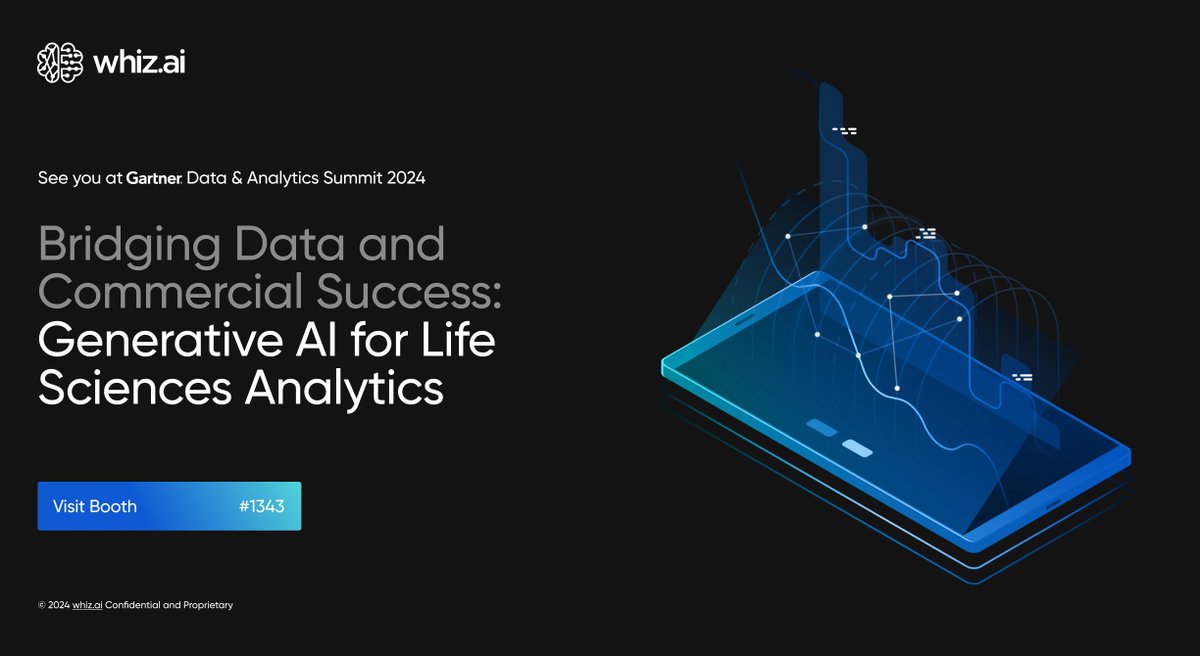 Count down to the transformative #GartnerDA Summit - only 4 days to go! If you are at the helm of #Data and #Analytics as a CDAO or D&amp;A leader in life sciences, set a reminder to explore booth 1343 in the AI and Data Science Village. See you there! bit.ly/3vJwKGl