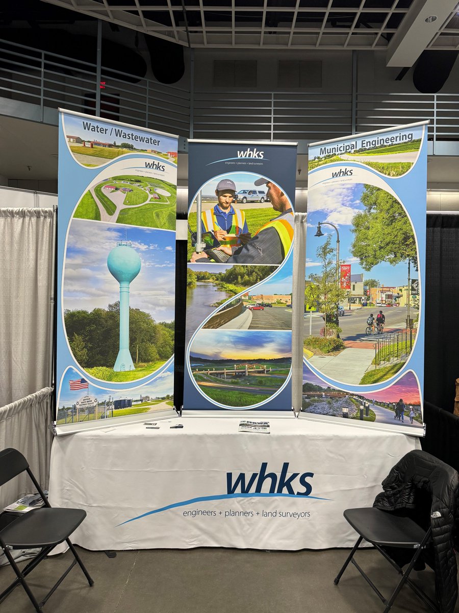 ✨ Come Chat With Us! ✨

WHKS is all set up at the 40th Minnesota Rural Water Association Water and Wastewater Technical Conference located at the River's Edge Convention Center in St. Cloud, MN!
#WHKS #Shapingthehorizon #engineers #planners #landsurveyors