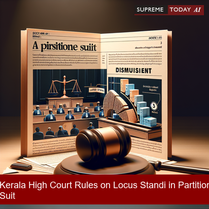 SupremeTodayAI's tweet image. Kerala High Court Rules on Locus Standi in Partition Suit

supremetoday.ai/doc/news/IND_K…

#PartitionSuit #LocusStandi #CivilProcedureCode