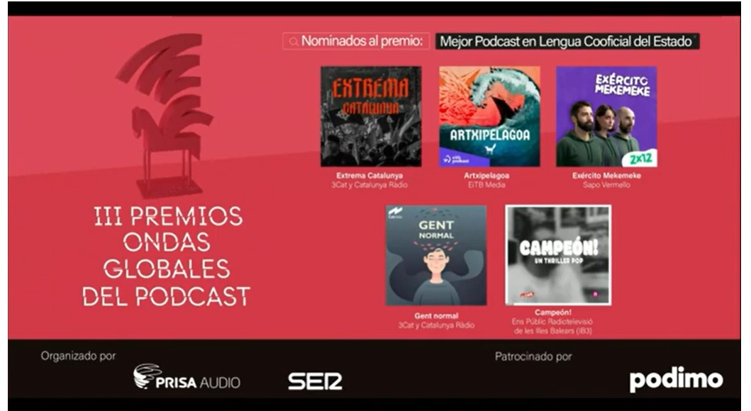 🌊Tira, ba nominatuta berriz ere <a href="/Artxipelagoa/">Artxipelagoa</a> zenbat poz ekarri digun! 
🎧👉 eitb.eus/artxipelagoa 
Zorionak!