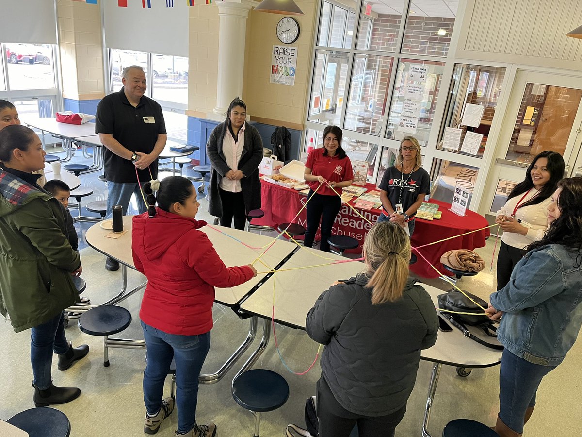 Innovation395's tweet photo. Great event with @RaisingAReaderM this morning with our Kindergarten families. This is such a wonderful way to support at-home reading while getting to know each other. Thank you to all who came! @RPS_Super https://t.co/WfSJGsIiie