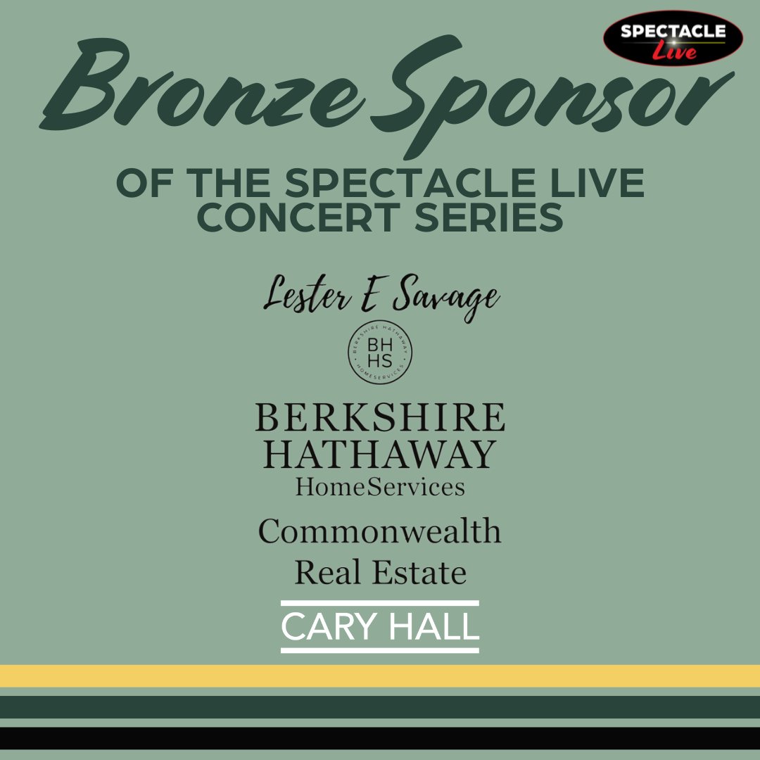Cary Hall Lexington (@caryhalllex) on Twitter photo Thank you to Lester E. Savage Real Estate for being a Bronze Sponsor of the <a href="/SpectacleShows/">Spectacle Live</a> Concert Series at Cary Hall. Thank you to Lester E. Savage Real Estate for being a Bronze Sponsor of the <a href="/SpectacleShows/">Spectacle Live</a> Concert Series at Cary Hall.
