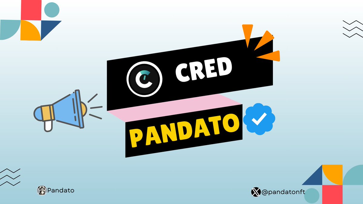 @pandatonft INTEGRATED WITH @0xcred❤️ cred.townesquare.xyz Congratulations to all holders of Pandato NFTs. We're so happy to announce the next integration with $CRED, the largest social profile & earning platform on the Aptos Network!🌐 ✅Invite code: 5SZZX You will…