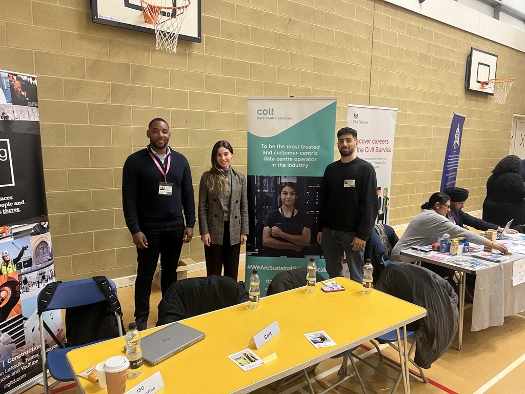 Yesterday, we attended the Guru Nanak Sikh Academy School #careersfair in Hayes, London. We were thrilled to meet so many talented and inquisitive children, who were enthusiastic to hear about the growth of the data centre industry and share their career aspirations #csrinitative