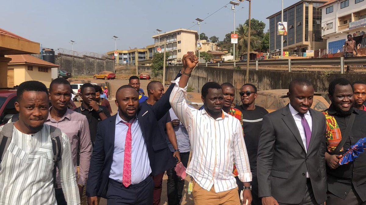 Exactly 4 years ago today, I was acquitted and discharged after being arrested, detained and charged to court for merely advocating for over 1000 marginalized and dejected students of @Limkokwing University.  Looking back in time, I don’t regret my action. To God be the glory!!