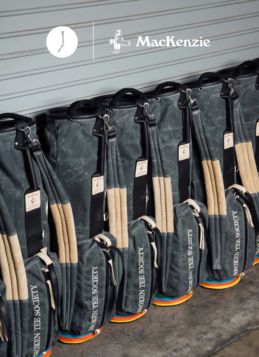 Broken Tee Society x <a href="/MacKenzieGolf/">MacKenzie Golf Bags</a> Vol. 1

Dropping 3/7 at noon ET. glfrsj.nl/shop
