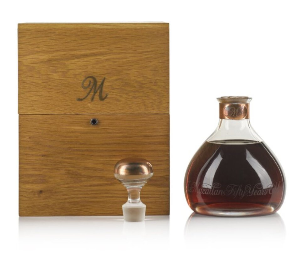 Cheers to another #WhiskyWednesday 

To celebrate this week, we are highlighting the Macallan Millennium Decanter. This 50-year-old whisky was distilled in 1949 and bottled in 1999.

#Whisky #Whiskey #Whiskycollector