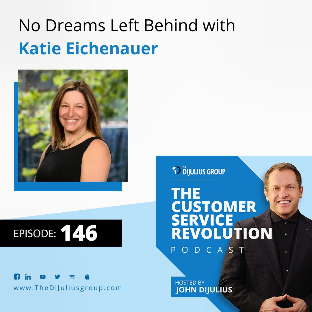 Dive into heartwarming transformation as we celebrate a decade of Believe in Dreams' remarkable work with children on this episode of #CustomerServiceRevolution. John and Katie Eichenauer discuss how dreams are reshaping futures.

Listen here → thedijuliusgroup.com/csr146